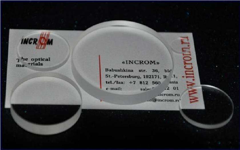 Fig.1. CaF2:Yb laser ceramics